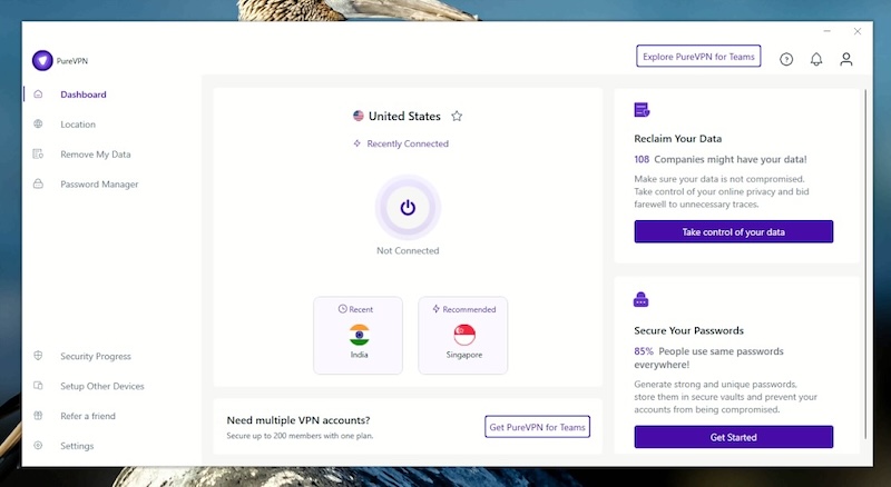 Download PureVPN